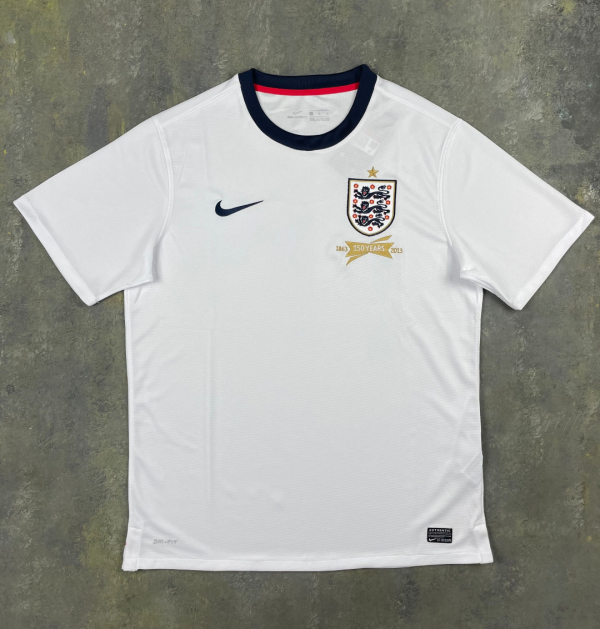 Retro England Home 1:1 Quality Soccer Jersey  2013-2014