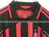 Retro AC Home  1:1 Quality Soccer Jersey  2006-2007