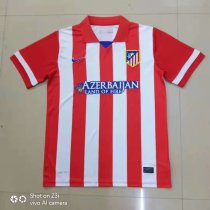 Retro Atletico Madrid Home 1:1 Quality Soccer Jersey  2013-2014