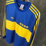 Retro Boca Juniors Long Sleeve Home Fans 1:1 Quality Soccer Jersey  1981
