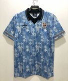 Retro England Away  1:1 Quality Soccer Jersey  1990