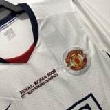 Retro Manchester United  Champions League Long sleeve 1:1 Quality Soccer Jersey  2008-2009
