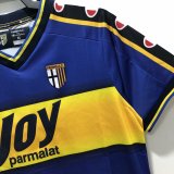 Retro Parma Home 1:1 Quality Soccer Jersey   2001-2003