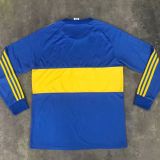 Retro Boca Juniors Long Sleeve Home Fans 1:1 Quality Soccer Jersey  1981