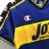 Retro Parma Home 1:1 Quality Soccer Jersey   2001-2003
