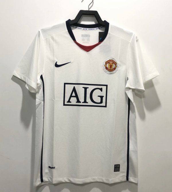Retro Manchester United  1:1 Quality Soccer Jersey  2008-2009