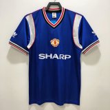 Retro Manchester United away 1:1 Quality Soccer Jersey  1985