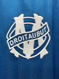 Retro  Marseille Away 1:1 Quality Soccer Jersey  1990