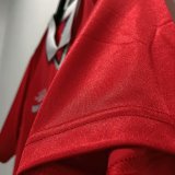 Retro Manchester united home  1:1 Quality Soccer Jersey  1999-2000
