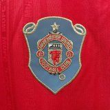 Retro Manchester united home  1:1 Quality Soccer Jersey  1999-2000