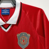 Retro Manchester united home  1:1 Quality Soccer Jersey  1999-2000