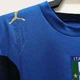 Retro Italy  World Cup Home 1:1 Quality Soccer Jersey    2006