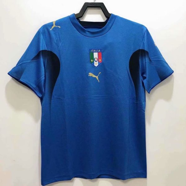 Retro Italy  World Cup Home 1:1 Quality Soccer Jersey    2006