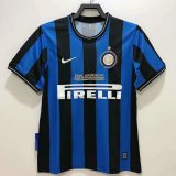 Retro Inter Milan Home 1:1 Quality Soccer Jersey   2009-2010