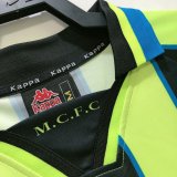 Retro Manchester City Away 1:1 Quality Soccer Jersey  1998-1999
