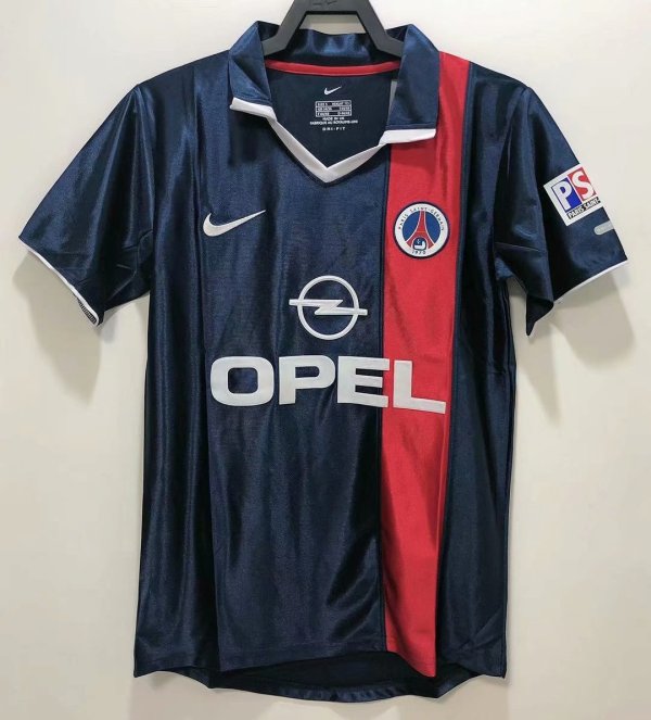 Retro Paris Home 1:1 Quality Soccer Jersey  2001-2002