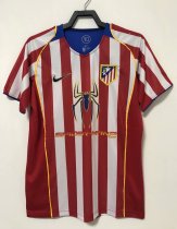 Retro Atletico Madrid Home 1:1 Quality Soccer Jersey  2004-2005