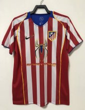 Retro Atletico Madrid Home 1:1 Quality Soccer Jersey  2004-2005
