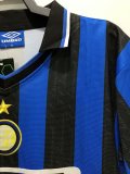 Retro Inter Milan Home 1:1 Quality Soccer Jersey    1997-1998
