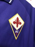 Retro Fiorentina Home Fans 1:1 Quality Soccer Jersey  1998-1999