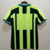 Retro Manchester City Away 1:1 Quality Soccer Jersey  1998-1999