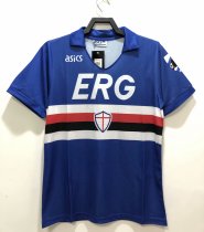 Retro Sampdoria Fans 1:1 Quality Soccer Jersey  1990-1991