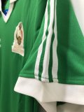 Retro Mexico Home 1:1 Quality Soccer Jersey  1986