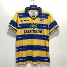 Retro  Parma Home Yellow 1:1 Quality Soccer Jersey  1998-1999