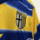Retro  Parma Home Yellow 1:1 Quality Soccer Jersey  1998-1999