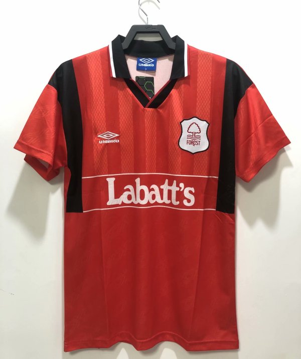 Retro Nottingham Forest  Fans 1:1 Quality Soccer Jersey  1994-1995