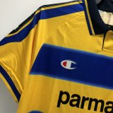 Retro  Parma Away Yellow 1:1 Quality Soccer Jersey  1999-2000