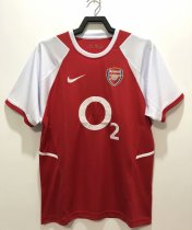 Retro Arsenal Home 1:1 Quality Soccer Jersey  2002-2004