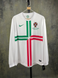 Retro Portugal Away Long Sleeve 1:1 Quality Soccer Jersey  2012