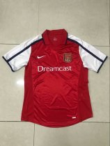 Retro  Arsenal Home 1:1 Quality Soccer Jersey  2001-2002