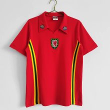 Retro Wales Home 1:1 Quality Soccer Jersey  1976-1979