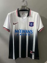 Retro Rangers Away 1:1 Quality Soccer Jersey   1997-1999
