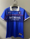 Retro Rangers Home  1:1 Quality Soccer Jersey   1997-1999