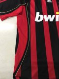Retro AC Home  1:1 Quality Soccer Jersey  2006-2007