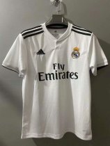 Retro Real Madrid Home  1:1 Quality Soccer Jersey    2018-2019