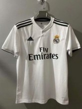 Retro Real Madrid Home  1:1 Quality Soccer Jersey    2018-2019
