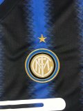 Retro Inter Milan Home Long sleeve 1:1 Quality Soccer Jersey   2010-2011