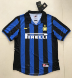 Retro Inter Milan Home 1:1 Quality Soccer Jersey    1998-1999