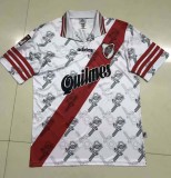 Retro River Plate  Home 1:1 Quality Soccer Jersey  1996