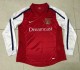 Retro  Arsenal Home Long sleeve 1:1 Quality Soccer Jersey  2001-2002