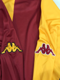 Retro Roma home Long sleeve 1:1 Quality Soccer Jersey  2000-2001