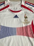 Retro France  World Cup Final 1:1 Quality Soccer Jersey  2006-2007