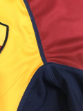 Retro Roma home Long sleeve 1:1 Quality Soccer Jersey  2000-2001