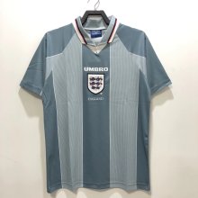 Retro England Away   1:1 Quality Soccer Jersey  1996