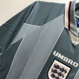 Retro England Away   1:1 Quality Soccer Jersey  1996
