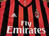 Retro AC Home Fans 1:1 Quality Soccer Jersey  2013-2014